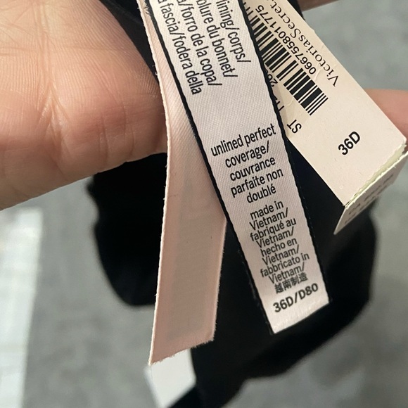 New! Victoria’s Secret Love Cloud Soft Unlined Perfect Coverage Bra 10362 - Picture 9 of 10